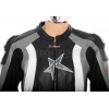 RTX Pro Evolution Grey Motorcycle Leather Suit